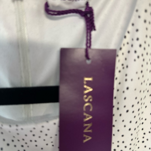 LASCANA Black and White Maxi Sundress for Cocktail - Picture 2 of 3